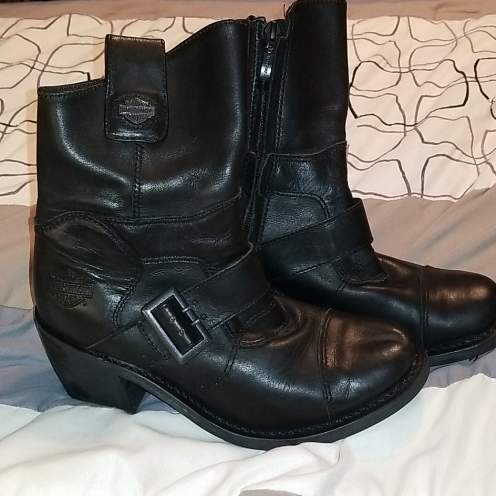 Harley Davidson Heeled Boots